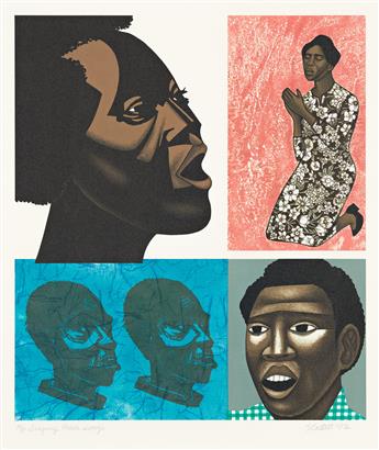 ELIZABETH CATLETT (1915 - 2012) For My People.